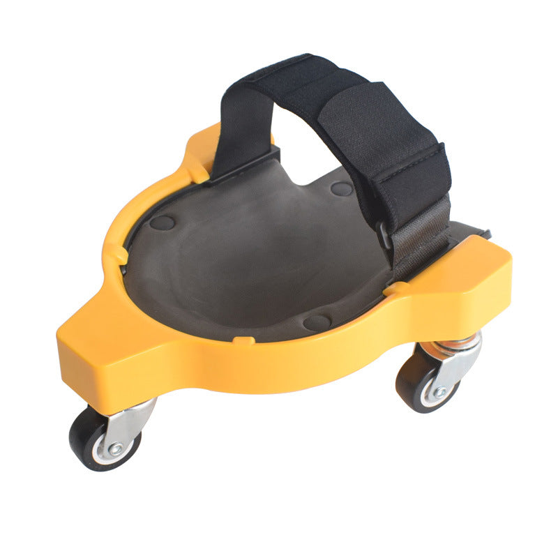 1 pair of Rolling Knee Protection Pad With Wheels and Built-in Foam Padded Cushions