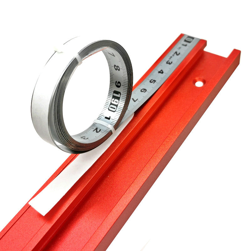 2m Stainless Steel Self Adhesive Metric Scale Ruler Tape Measure