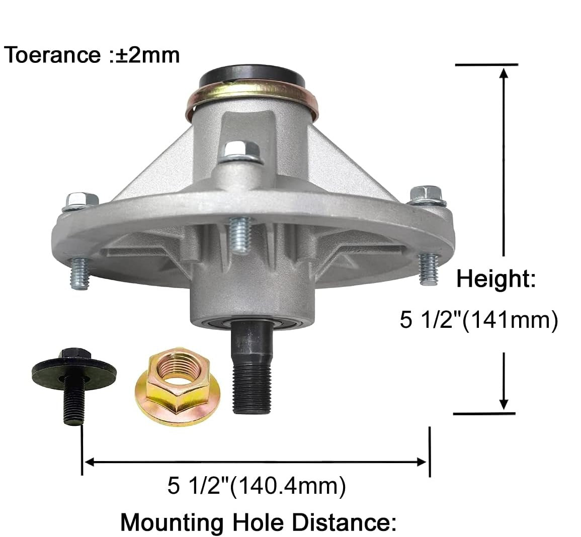 Spindle Assembly Replacement for Toro 117-1192 110-6866 TimeCutter 42" & 50" Decks
