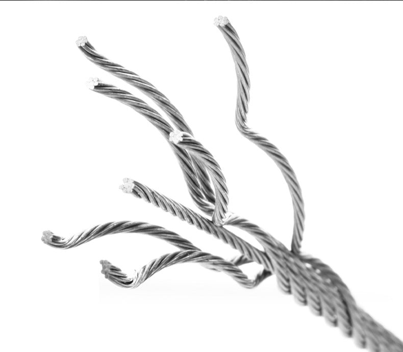 2mm Marine Grade Stainless Steel 316 Wire Rope - Per meter