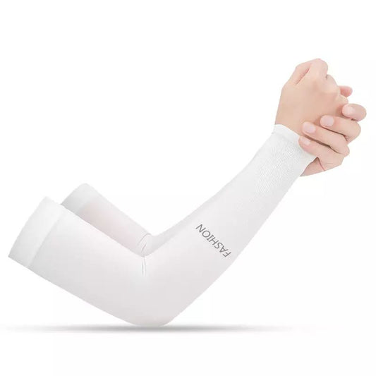 1 pair Unisex Outdoor Anti-UV Arm Sleeves Sunscreen Sleeves
