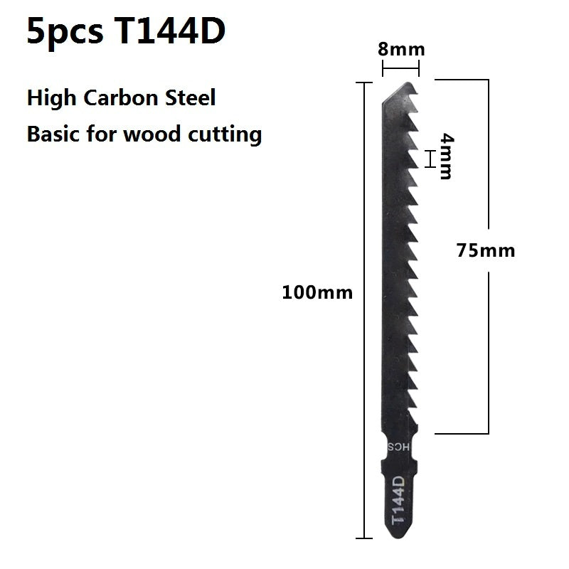 5pcs HCS T144D Jigsaw Blade