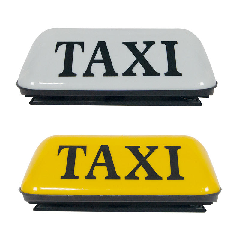 Ready to Plug in 12V DC Magnetic Taxi Roof Top Sign Light