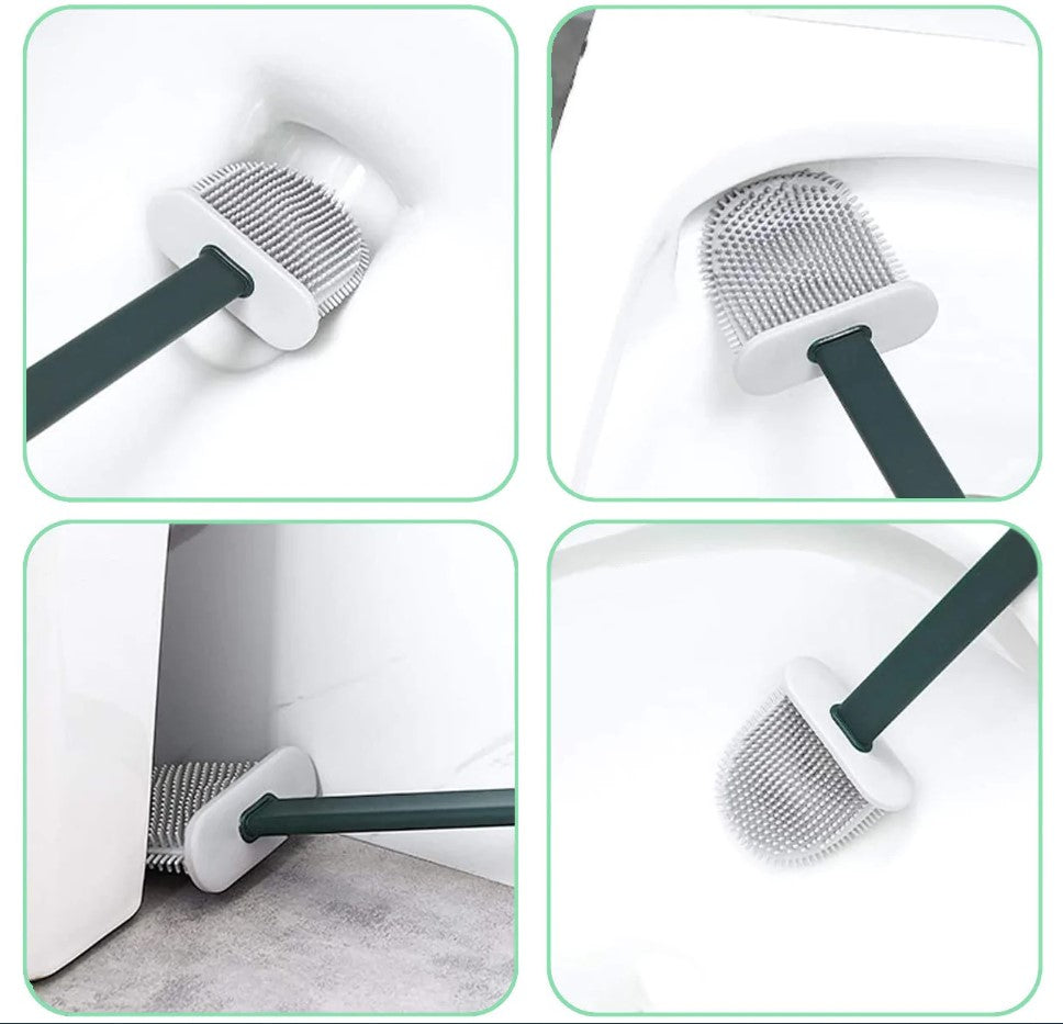 Soft Head Silicone Wall Mount Toilet Brush