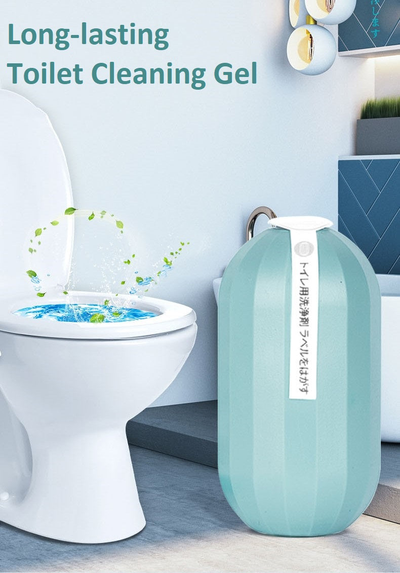 Long-lasting Toilet Cleaning Gel Toilet Cleaner Toilet Blue + Soap Holder