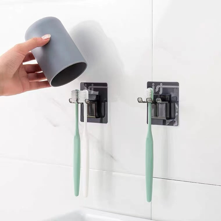 Toothbrush holder and cup