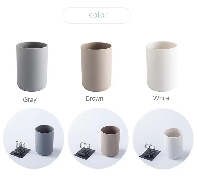 Toothbrush holder and cup