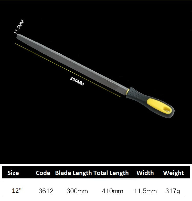 12" Brand new Triangular File Sharpening File 300mm