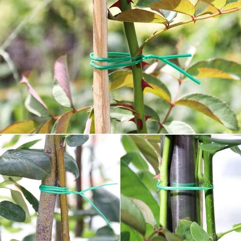 Twist Tie Wire 30m Garden Plant Wire with Cutter Cable Organizer Tie Wire