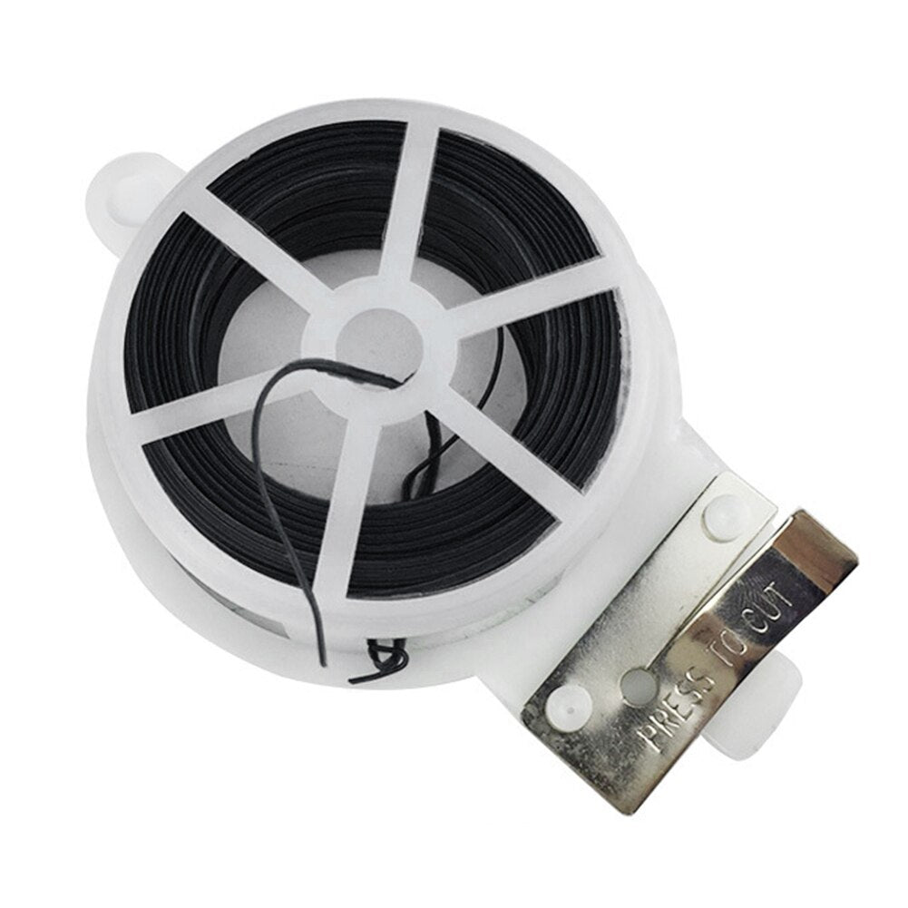 Twist Tie Wire 30m Garden Plant Wire with Cutter Cable Organizer Tie Wire