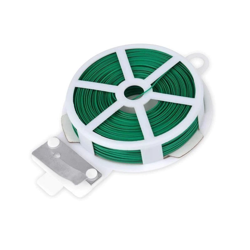Twist Tie Wire 30m Garden Plant Wire with Cutter Cable Organizer Tie Wire