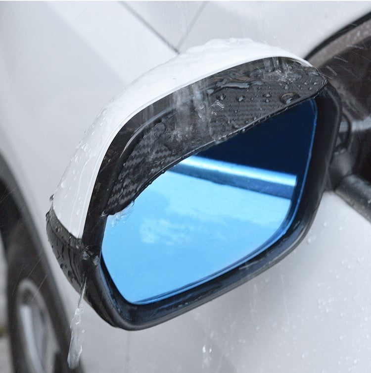 1 pair of Universal car mirror visors weather shields
