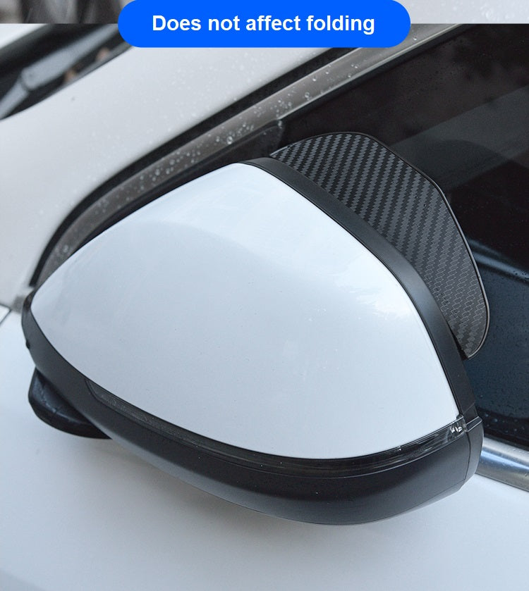 1 pair of Universal car mirror visors weather shields