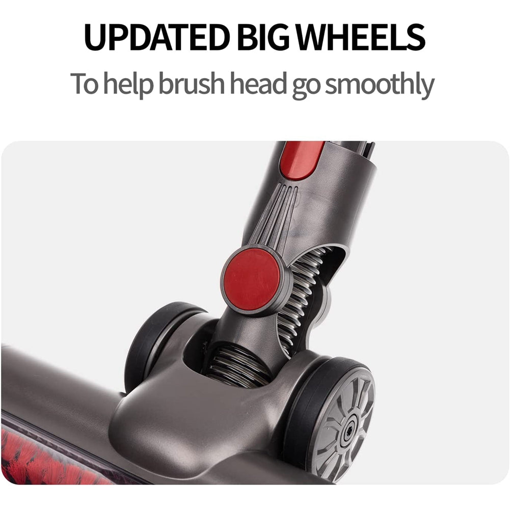 Updated High Speed Motor Motorized Turbine Brush Head with LED Headlight for Dyson V7 V8 V10 V11 V15