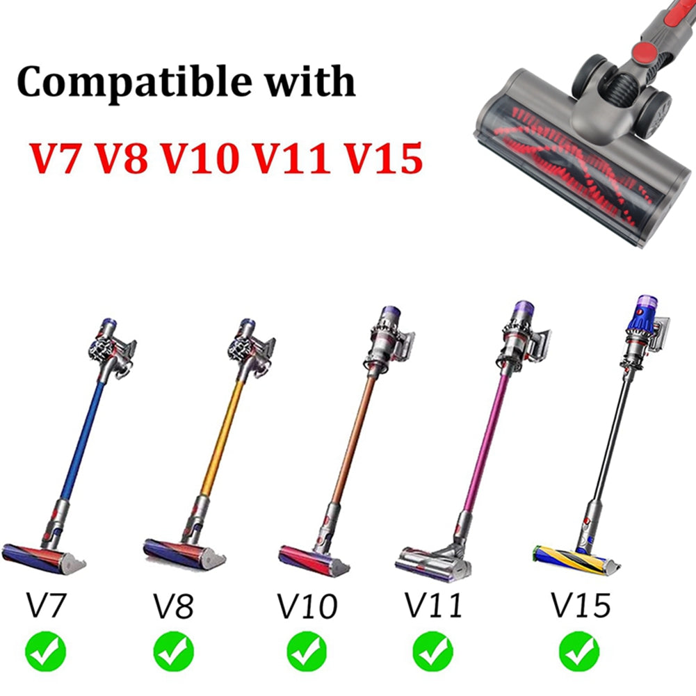 Updated High Speed Motor Motorized Turbine Brush Head with LED Headlight for Dyson V7 V8 V10 V11 V15