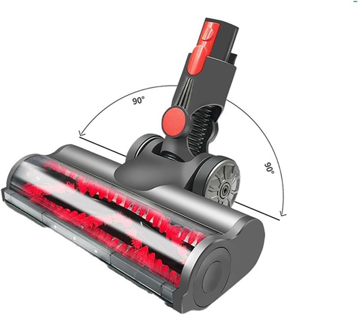 Motorized Turbine Brush Head with LED Headlight for Dyson V7 V8 V10 V11 V15