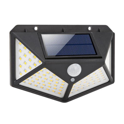 100 LED Wallmount Solar Light with PIR Motion Sensor Waterproof Solar light