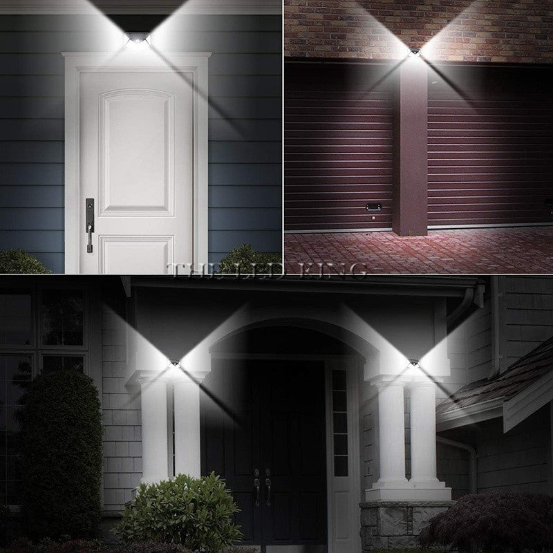 100 LED Wallmount Solar Light with PIR Motion Sensor Waterproof Solar light