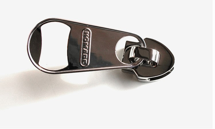 Creative Large Zipper Bottle Opener