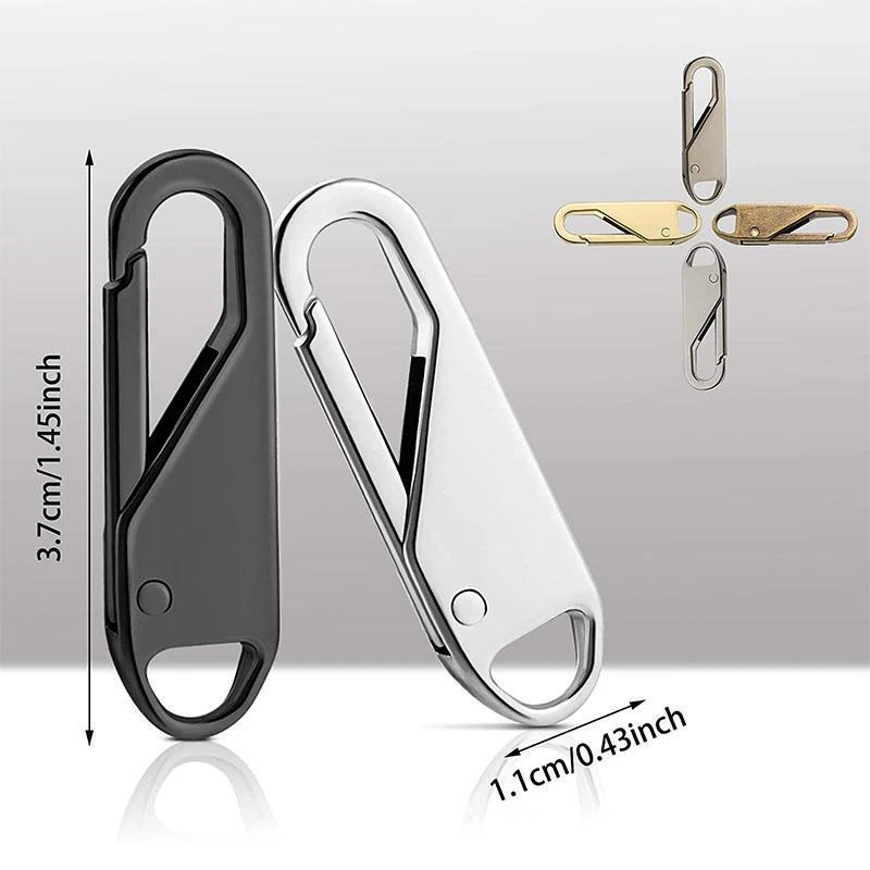 Universal Zipper Puller Head Zipper Accessories For Repair Zipper Slider 1pc