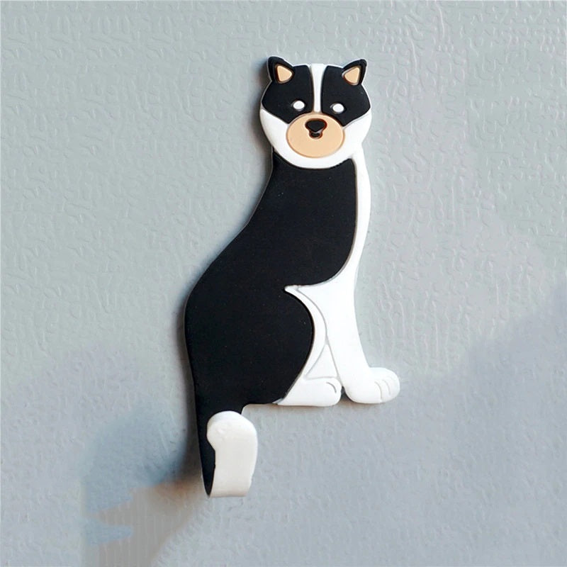 Fridge magnets with bendable hook