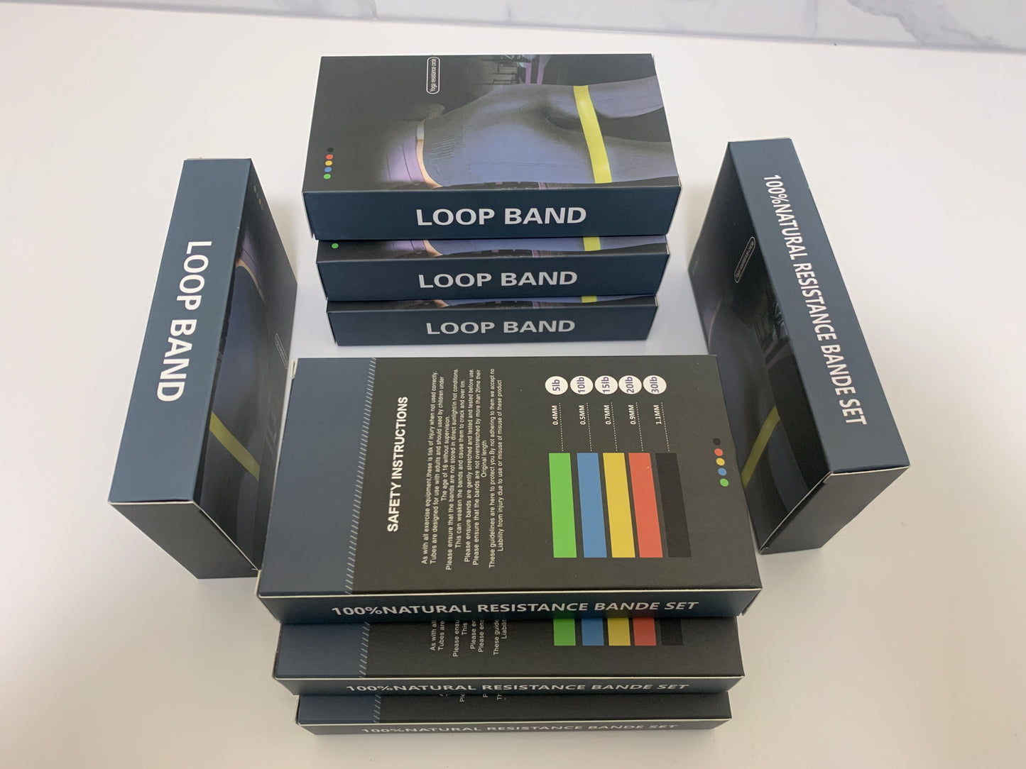 Mini Loop Elastic Bands Resistance Gym Bands Yoga Bands Fitness Bands
