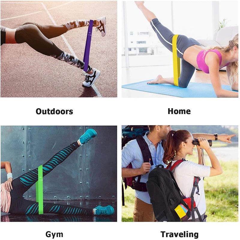 Mini Loop Elastic Bands Resistance Gym Bands Yoga Bands Fitness Bands