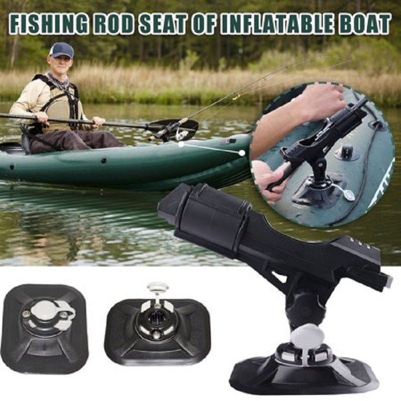 inflatable boat fishing rod holder kit
