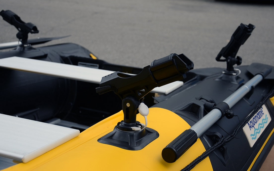 inflatable boat fishing rod holder kit