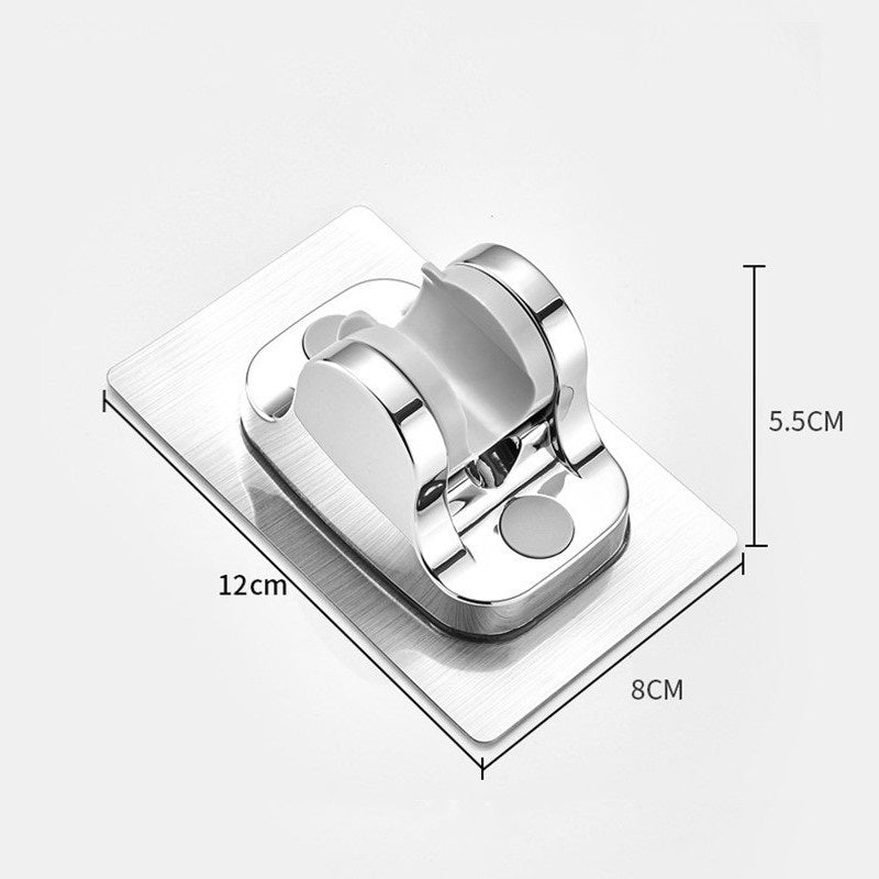 Drill-free Shower Head Holder Self-Adhesive Showerhead Bracket