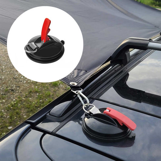 Heavy-duty suction cup anchor for tent car and more