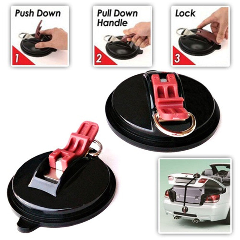 Heavy-duty suction cup anchor for tent car and more