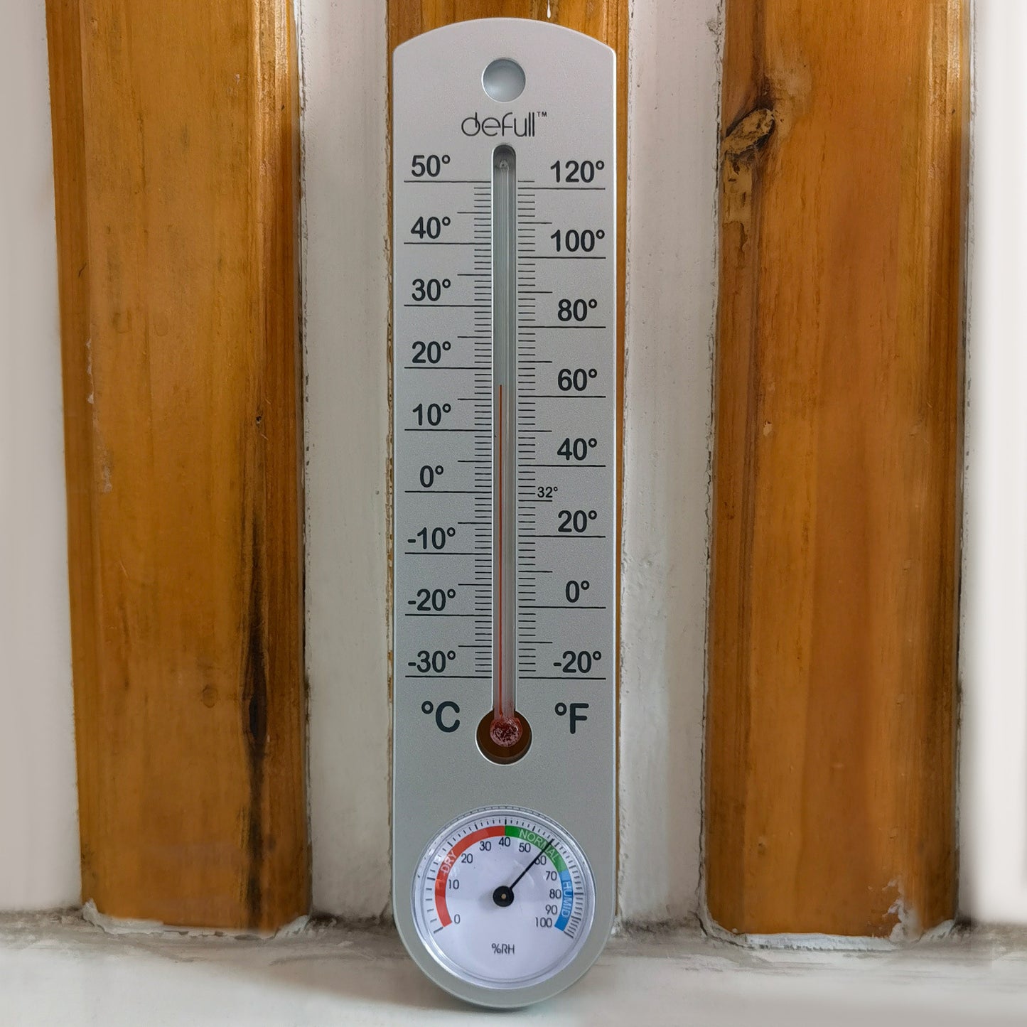 Wall Mounted Vintage Thermometer Hygrometer Humidity meter