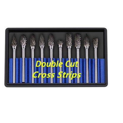 10pcs Carbide Burr Set