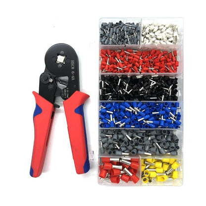 1250 Piece Crimping Plier Set With Terminals