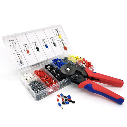 1250 Piece Crimping Plier Set With Terminals