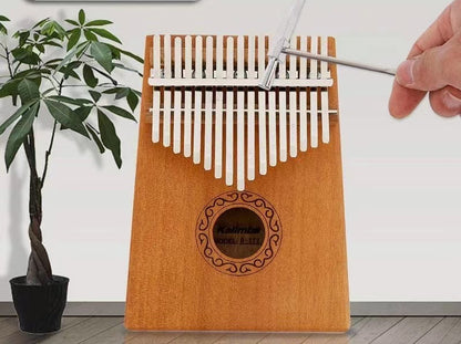 17 Keys Kalimba Thumb Piano Solid Finger Piano