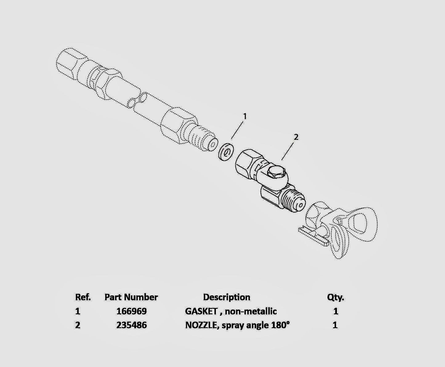 180° Easy-turn Directional Airless Spray Nozzle