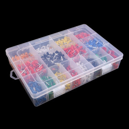 2120 Pcs Insulated Cord Pin End Terminal Bootlace Ferrules Kit Set Wire Copper L15