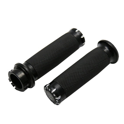 25mm Motorcycle Grips Handlebar Fit For Harley Sportster 883 1200 XL XR VRSC Softail Touring Dyna Custom