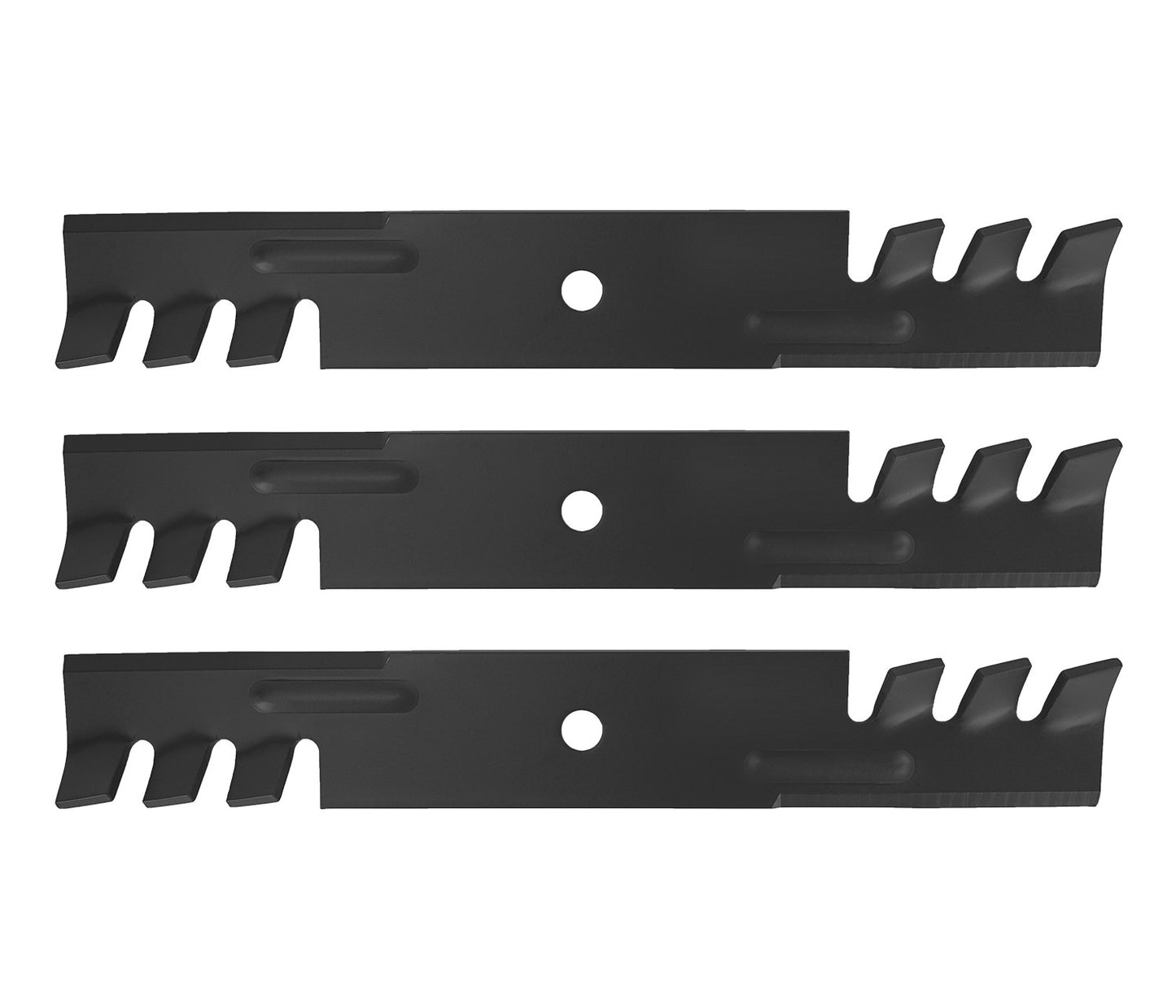 3-Blade Set for 48" Deck Replacement for Gravely Scag Hustler John Deere Bad Boy 795757 481706 482461