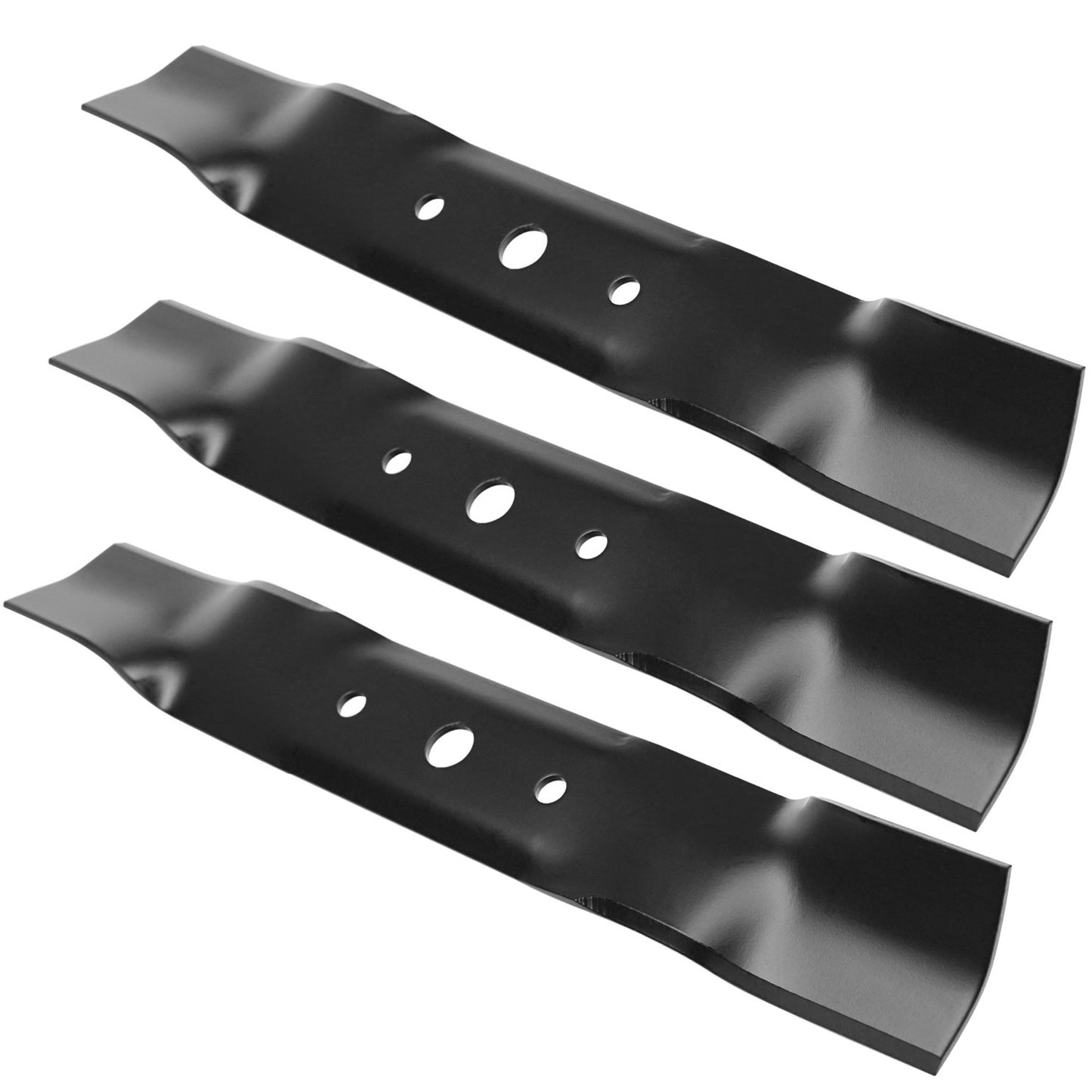 3-Blade Set for 48" Deck Replacement for John Deere GX20250 GY20568