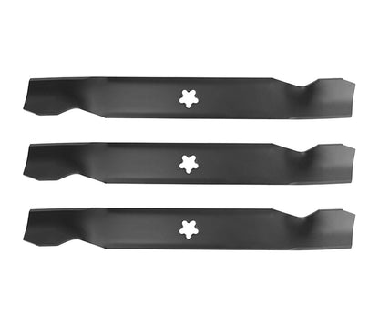 3-Blade Set for 50" Deck Replacement for AYP Husqvarna Poulan 137380