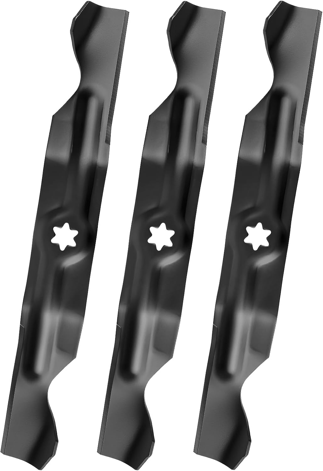 3-Blade Set for 50" Deck Replacement for Cub Cadet MTD Troy-Bilt 942-04053A 942-04053