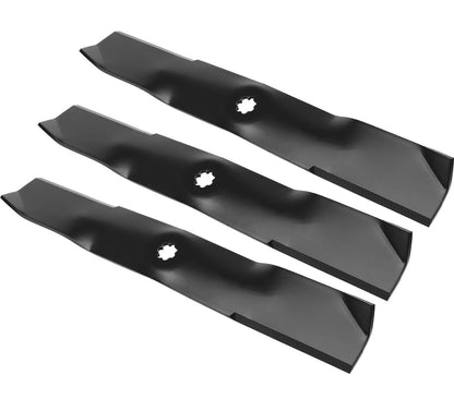 3-Blade Set for 54" Deck Replacement for John Deere GX21380 GY20684