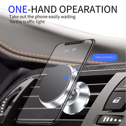 360 Degree Rotatable Magnetic Car Phone Holder