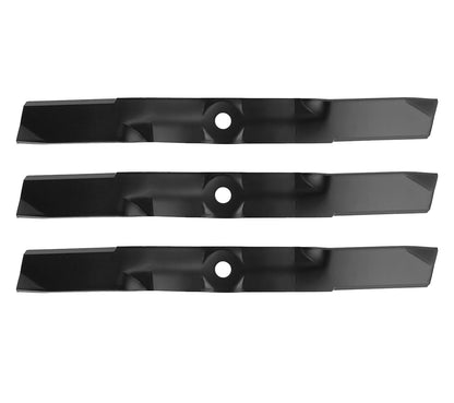 3PCS Blade Set Replaces John Deere M143504 - 62" Deck