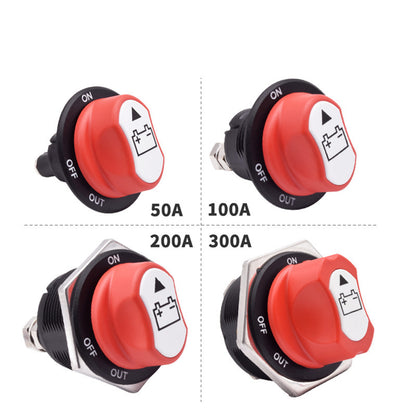 50A/100A Battery Isolator Switch 12V On/Off