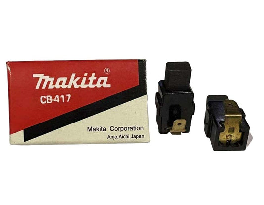 Genuine Makita CARBON BRUSH SET CB-417