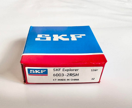 SKF Bearing 6003-2RSH 17x35x10 Replace 60032RS, 521521301, 593601407